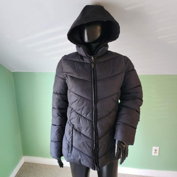 CB Sports Medium puffer + hoodie all-in-one jacket - Picture 1 of 4
